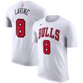 "T-shirt Chicago Bulls Nike Association nom et numéro - Zach Lavine - Homme - Homme Taille: M"