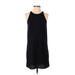 Leith Casual Dress - Shift: Black Solid Dresses - Women's Size X-Small