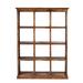 Forest Designs 48" W Cube Bookcase Wood in Brown | 48 H x 38 W x 17 D in | Wayfair 7032-TC