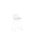 Ivy Bronx Fechteler Bar & Counter Stool Upholstered/Metal in White | 31 H x 18 W in | Wayfair 8F86B10CBA4043ACACD90707C17CE5E6