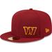 Men's New Era Burgundy Washington Commanders Flawless 59FIFTY Fitted Hat