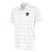 Men's Antigua White Las Vegas Raiders Team Logo Throwback Compass Polo