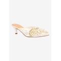 Wide Width Women's Dorrus Pumps by J. Renee in Ivory White (Size 8 W)