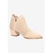 Wide Width Women's Kanish Bootie by J. Renee in Beige (Size 10 W)