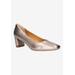 Wide Width Women's Olivienne Pumps by J. Renee in Pewter (Size 11 W)