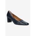 Wide Width Women's Olivienne Pumps by J. Renee in Navy (Size 8 W)