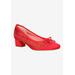 Women's Saila Pumps by J. Renee in Red (Size 9 1/2 M)