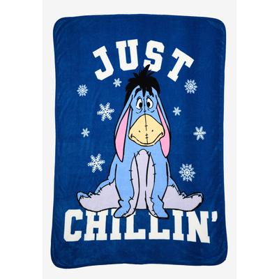 Plus Size Women's Disney Eeyore Plush Blanket 46