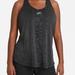 Nike Tops | Nwt Women's Plus Size Plus Nike Air Running Tank Top Black Gray Dn4592 Msrp $45 | Color: Black/Gray | Size: 1x
