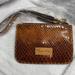 Dooney & Bourke Bags | Dooney & Bourke Caramel Snakeskin Coin Purse Wristlet. 6" X 4". New. (640) | Color: Brown | Size: Os