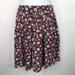 Kate Spade Skirts | Kate Spade Casa Flora Baja Black Pink Ditsy Floral Mini Skirt | Color: Black/Pink | Size: Various