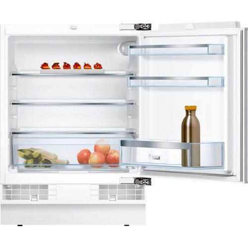 "F (A bis G) BOSCH Einbaukühlschrank ""KUR15AFF0"" Kühlschränke Gr. Rechtsanschlag, weiß Einbaukühlschränke Kühlschrank"
