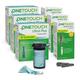 OneTouch Ultra Plus Kombi-Pack L für Blutzuckermessung, Teststreifen & Lanzetten für Diabetes (Zucker-Krankheit)| 90 Tests, 3 Packungen Teststreifen, je 30 Stück, 3 Packungen Lanzetten, je 30 Stück