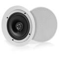 PYLE 5.25” Pair Bluetooth Flush Mount In-wall In-ceiling 2-Way Speaker System Quick Connections Changeable Round/Square Grill Polypropylene Cone & Polymer Tweeter Stereo Sound 150 Watt