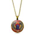 NEPOMI Egyptian Scarab Beetle Pendant Necklace for Men Women,Vintage Egypt Scarab Talisman Necklace Mens Womens Jewelry Necklace Gift Alloy Protection Necklace 18'' Chain+2'' Extender (Send Gift Box)