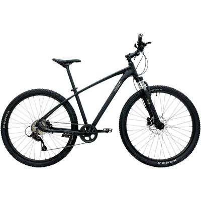 Mountainbike HAWK BIKES "Trail One" Gr. 43, schwarz, Fahrräder, 43cm, 29 Zoll (73,66cm), für Damen und Herren, Kettenschaltung