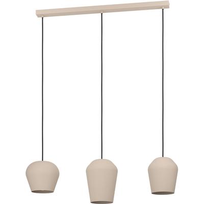 EGLO Hängeleuchte "CAMBAITO", beige (sand), H: 110,00cm, Lampen, Hängeleuchte in sand aus Stahl - exkl. E27 - 40W