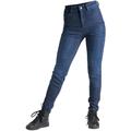 Pando Moto Kusari Cor Jeans moto pour dames, bleu, taille 28 pour Femmes