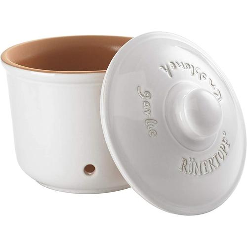 Römertopf - Vorratstopf Knoblauch weiss 414 04