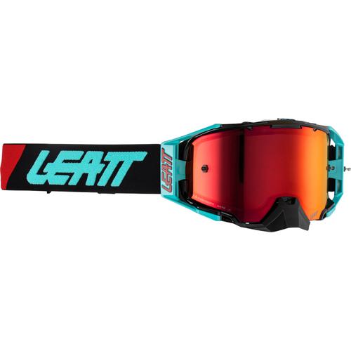 Leatt Velocity 6.5 Sunset Iriz Motocross Brille, rot