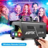 Fog Machine with Wireless Remote Control & Colorful LED Light