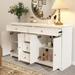 Bookcase Storage Cabinet Lacquered Buffet Sideboard Dresser