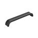 Concentric 6-5/16 in (160 mm) Center-to-Center Matte Black Cabinet Pull - 6.313