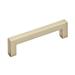 Monument 3-3/4 in (96 mm) Center-to-Center Golden Champagne Cabinet Pull - 3.75