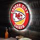 Kansas City Chiefs LED XL Round Wall Décor