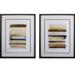 Arid Layers Framed Wall Décor, Set Of 2 by Propac Images in Neutral