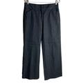 Michael Kors Pants & Jumpsuits | Michael Kors Velvet Tuxedo Stripe Jeans 10 Dark Wash Denim Wide Leg Pockets | Color: Black/Blue | Size: 10