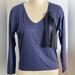 Jessica Simpson Tops | Jessica Simpson Adorable Blue/Black Top-Medium | Color: Black/Blue | Size: M