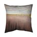 Abstract Square Throw Pillow Cover Polyester in Brown Begin Edition International Inc | 16 H x 16 W x 1 D in | Wayfair 5543-1616-AB92