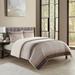 Ebern Designs Briar 3 Piece Sherpa Comforter Set Polyester/Polyfill/Microfiber in Brown | Queen Comforter + 2 Standard Shams | Wayfair