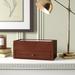 Charlton Home® Travers Matte Watch Box Wood in Brown | 14.25 H x 8.5 W x 3.5 D in | Wayfair 7EECEA3BD032470B9D2AF4F5611CDACC