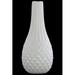 Brayden Studio® Aliveya Stoneware Bellied Round Table Vase Stoneware in Blue/White | 12.5 H x 5.5 W x 5.5 D in | Wayfair