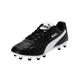 PUMA Mens King Cup FG Adults Football Boots Lace Up Black/White 11 (46)