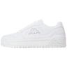 Plateausneaker KAPPA Gr. 40, weiß (white) Schuhe Sneaker