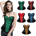 Corset victorien Top Renaissance Corset pour femmes Corset cochon bust sexy Corsets gothiques