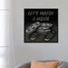 Latitude Run® Lets Watch a Movie Graphic Art on Wrapped Canvas Canvas, Cotton in Black/Gray/Green | 12 H x 12 W in | Wayfair