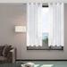 Eider & Ivory™ Granata Sheer Grommet Curtain Panels Polyester | 108 H in | Wayfair 11B0B95C4BC8464183F18B2B760AC701