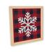 The Holiday Aisle® Snowflake Wood Sign Wood in Brown | 10 H x 10 W x 1 D in | Wayfair 18615B929A4B44D6857E627618C246A6