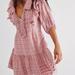 Free People Dresses | Free People We The Free Elora Mini Dress | Color: Cream/Pink | Size: S