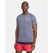 Nike Shirts | Nike Men's Xl Heathered Short-Sleeve Hydroguard Swim Shirt Upf40+ Dri-Fit | Color: Blue | Size: Xl