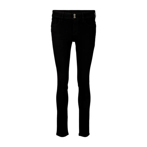 TOM TAILOR Damen Alexa Skinny Jeans, schwarz, Gr. 26/30