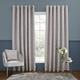 Catherine Lansfield Living Damask Metallic Pinsonic Foil 46x90 Inch Eyelet Curtains Two Panels Grey