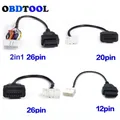 Connecteur OBD2 pour placements câble de voiture modèle 3Y adaptateur automatique modèle Y 26