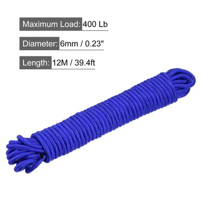 Polypropylene Rope Braid Cords 1/4