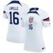 Women's Nike Rose Lavelle White USWNT 2022/23 Home Breathe Stadium Replica Player Jersey