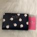 Kate Spade Bags | Kate Spade Staci Apple Orchard Toss Medium Wallet | Color: Blue/White | Size: Os